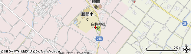 香川県三豊市高瀬町下勝間806周辺の地図