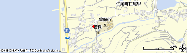 香川県三豊市仁尾町仁尾甲1223周辺の地図