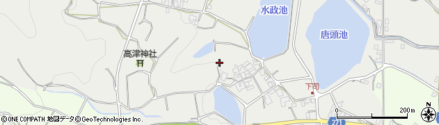 香川県三豊市高瀬町比地3655周辺の地図