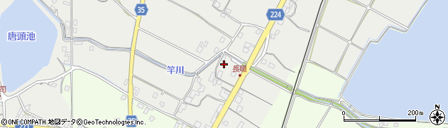 香川県三豊市高瀬町比地587周辺の地図