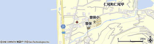 香川県三豊市仁尾町仁尾甲1227周辺の地図