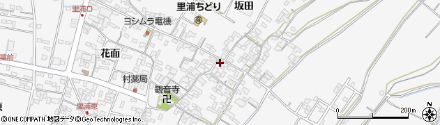 徳島県鳴門市里浦町里浦（坂田）周辺の地図