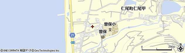 香川県三豊市仁尾町仁尾甲1262周辺の地図