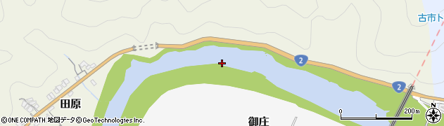 錦川周辺の地図