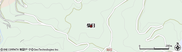 和歌山県紀美野町（海草郡）柴目周辺の地図