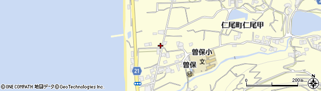 香川県三豊市仁尾町仁尾甲1258周辺の地図