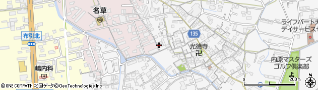 岡田自動車周辺の地図