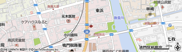 徳島県鳴門市撫養町南浜東浜265周辺の地図