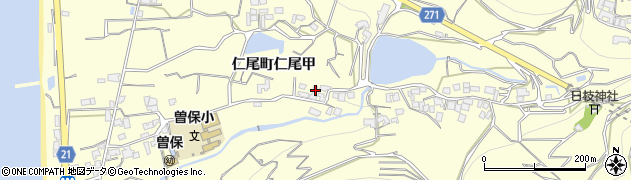 香川県三豊市仁尾町仁尾甲993周辺の地図