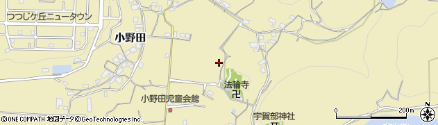 和歌山県海南市小野田周辺の地図