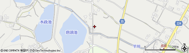 香川県三豊市高瀬町比地673周辺の地図