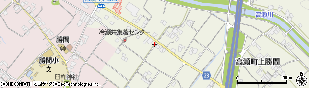 香川県三豊市高瀬町上勝間1626周辺の地図