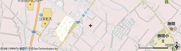 香川県三豊市高瀬町下勝間607周辺の地図