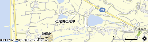 香川県三豊市仁尾町仁尾（甲）周辺の地図