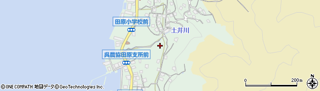 広島県呉市音戸町田原周辺の地図