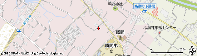 香川県三豊市高瀬町下勝間618周辺の地図