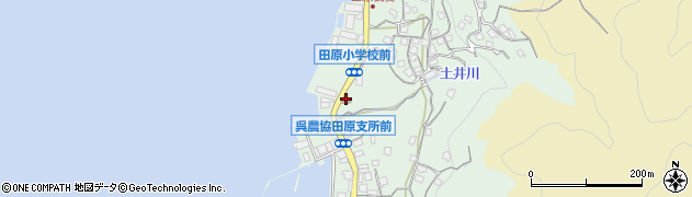 田原郵便局周辺の地図