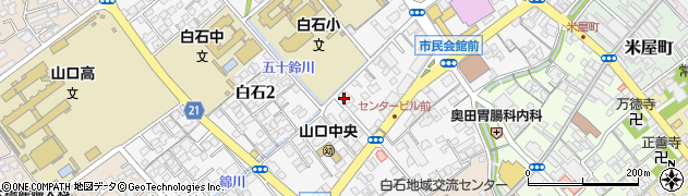 株式会社ダイヤ青写真　山口営業所周辺の地図