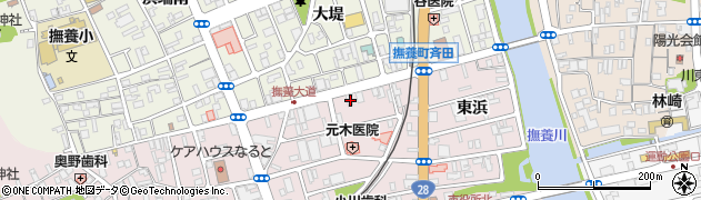 徳島県鳴門市撫養町南浜東浜654周辺の地図
