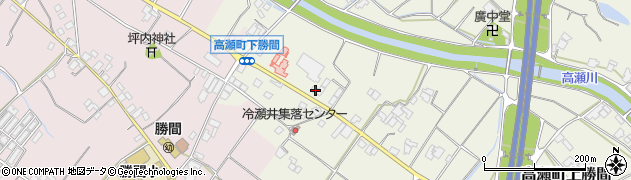 香川県三豊市高瀬町上勝間1700周辺の地図