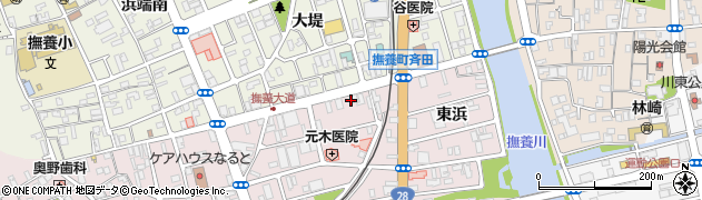 徳島県鳴門市撫養町南浜東浜636周辺の地図