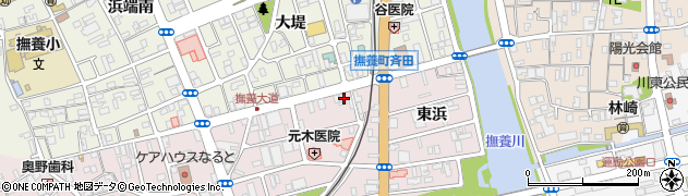 徳島県鳴門市撫養町南浜東浜626周辺の地図