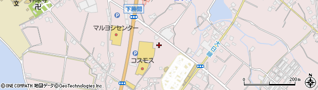 香川県三豊市高瀬町下勝間1581周辺の地図