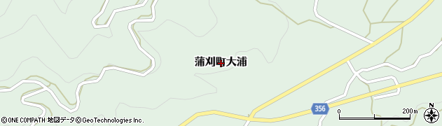 広島県呉市蒲刈町大浦周辺の地図