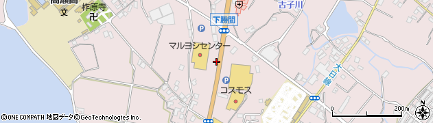 高瀬高校口周辺の地図