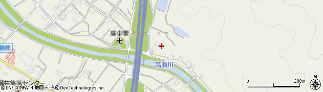 香川県三豊市高瀬町上勝間2345周辺の地図