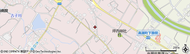 香川県三豊市高瀬町下勝間400周辺の地図
