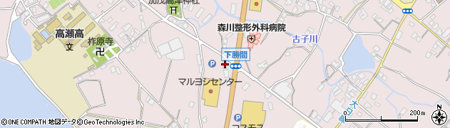 香川県三豊市高瀬町下勝間1631周辺の地図