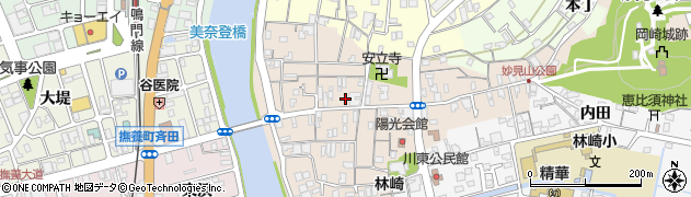 山紀紀伊関蔵商店周辺の地図