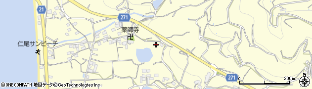 香川県三豊市仁尾町仁尾甲921周辺の地図