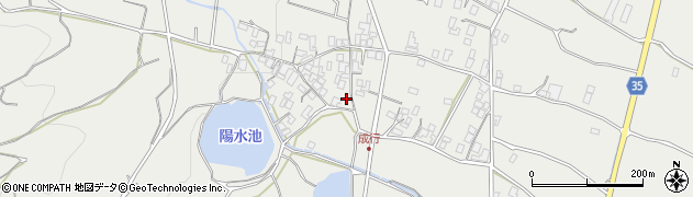 香川県三豊市高瀬町比地2280周辺の地図
