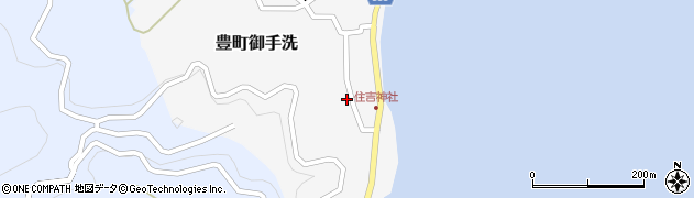 広島県呉市豊町御手洗周辺の地図