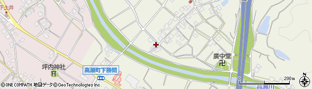 香川県三豊市高瀬町上勝間1706周辺の地図