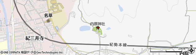 内原神社周辺の地図