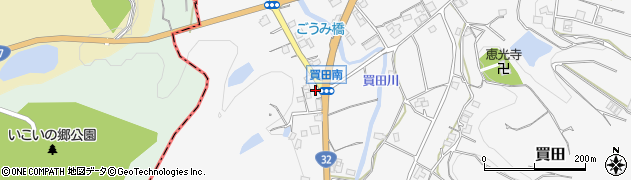 香川県仲多度郡まんのう町買田104周辺の地図