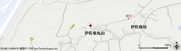 山口県美祢市伊佐町（伊佐東丸山）周辺の地図