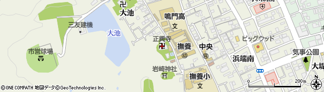 正興寺周辺の地図
