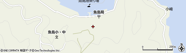 愛媛県上島町（越智郡）魚島一番耕地周辺の地図