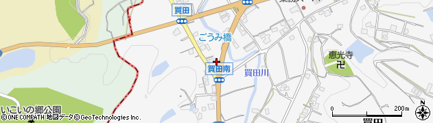 香川県仲多度郡まんのう町買田90周辺の地図