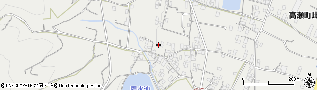 香川県三豊市高瀬町比地2440周辺の地図