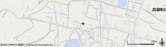 香川県三豊市高瀬町比地2443周辺の地図