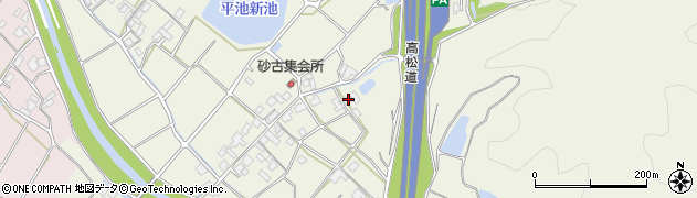 香川県三豊市高瀬町上勝間2225周辺の地図