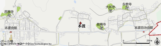和歌山県和歌山市本渡周辺の地図