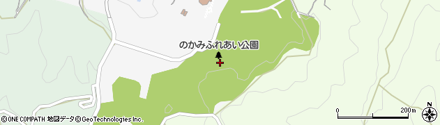 紀美野町のかみふれあい公園周辺の地図