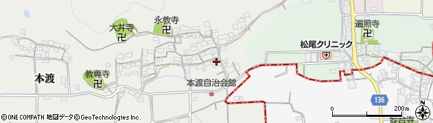和歌山県和歌山市本渡881周辺の地図