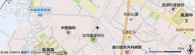 香川県三豊市高瀬町下勝間1608周辺の地図